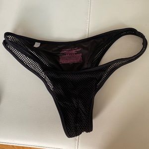 Victoria’s Secret cheeky net bikini bottoms